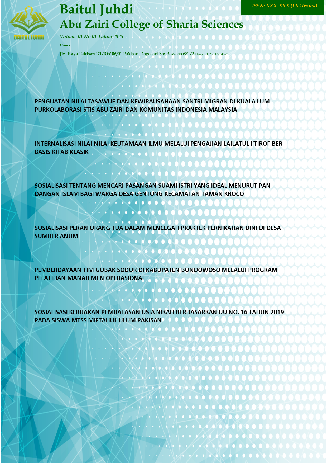 					View Vol. 1 No. 01 (2025): NOVEMBER
				